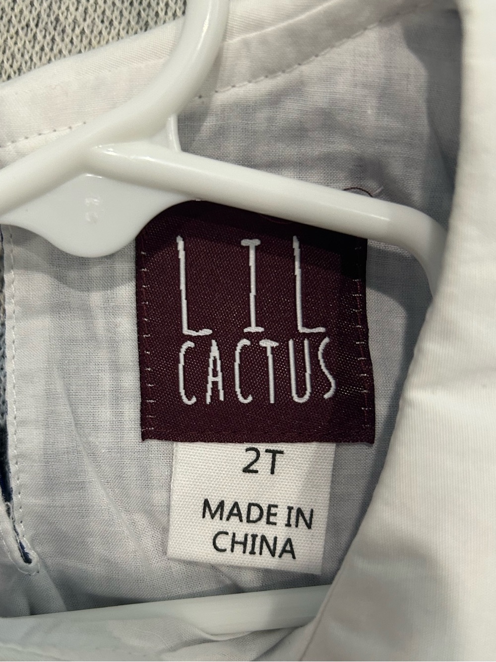 Lil Cactus Patriotic fleur de lis romper - Picture 3 of 4